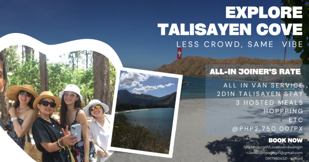 Talisayen Cove Tour Package 2023